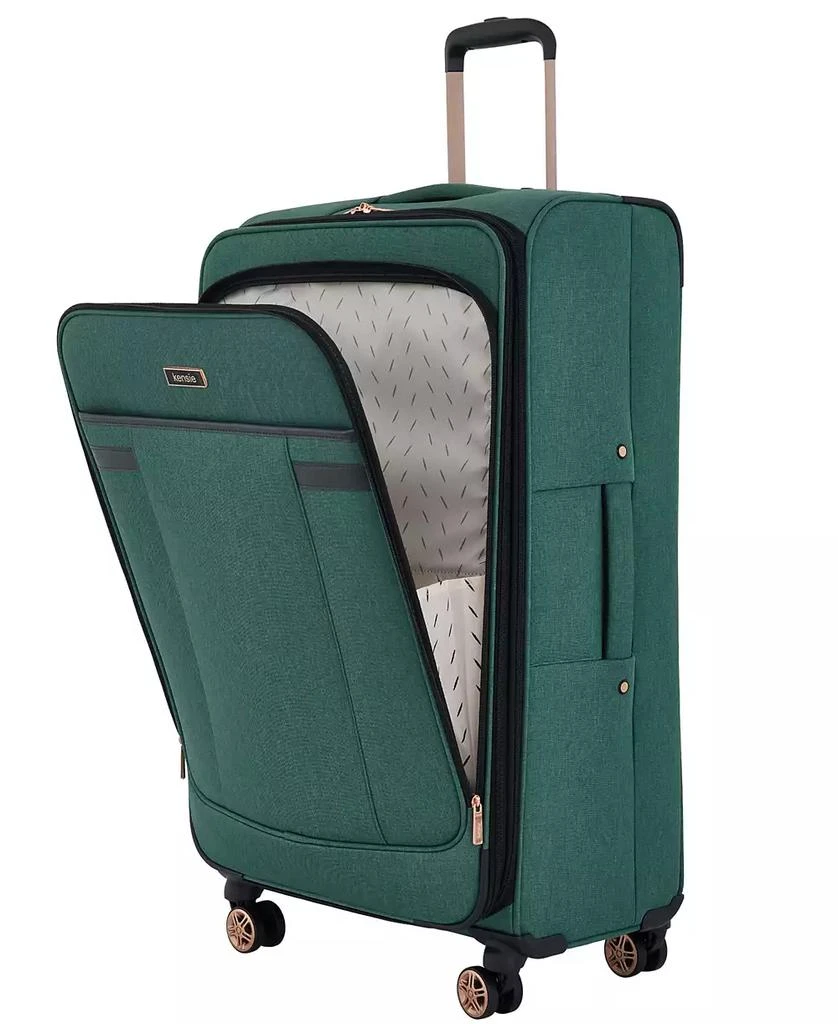 商品Kensie|Hudson Expandable Rolling Softside Luggage Set, 3 Piece,价格¥4468,第3张图片详细描述
