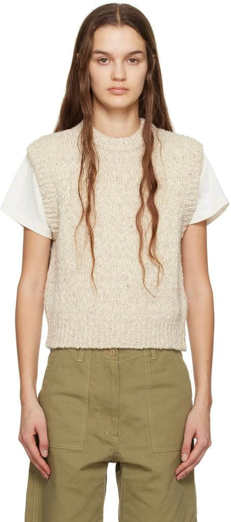 商品Nothing Written|Off-White Marled Vest,价格¥1590,第1张图片