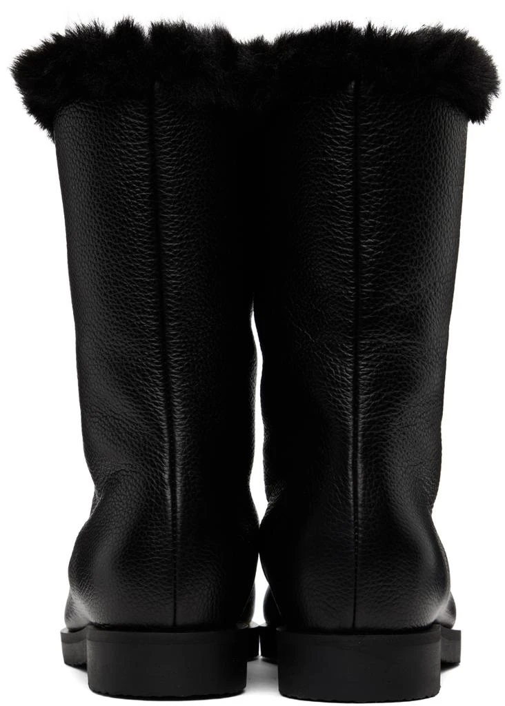 商品Totême|Black 'The Off-Duty' Boots,价格¥7707,第2张图片详细描述