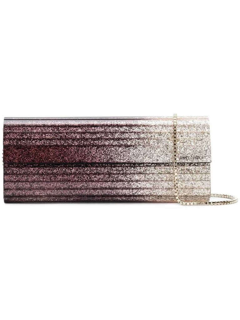 商品Jimmy Choo|JIMMY CHOO And Champagne Dregradé Sweetie Clutch,价格¥6681,第1张图片