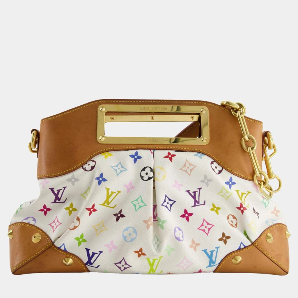 商品[二手商品] Louis Vuitton|Louis Vuitton Murakami Monogram Multicolour Judy Bag with Gold Hardware,价格¥17433,第3张图片详细描述