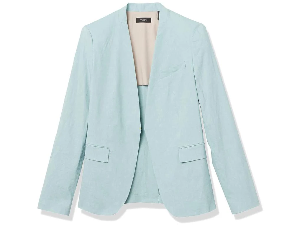 商品Theory|The Children's Place Women's Collarless Blazer, Sky, 2,价格¥3555,第1张图片