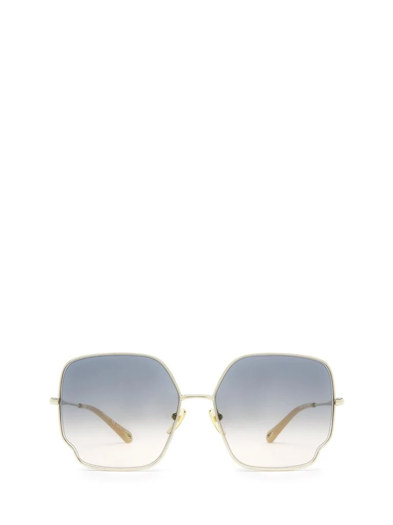 商品Chloé|Chloé CH0092S gold female sunglasses,价格¥1890,第1张图片
