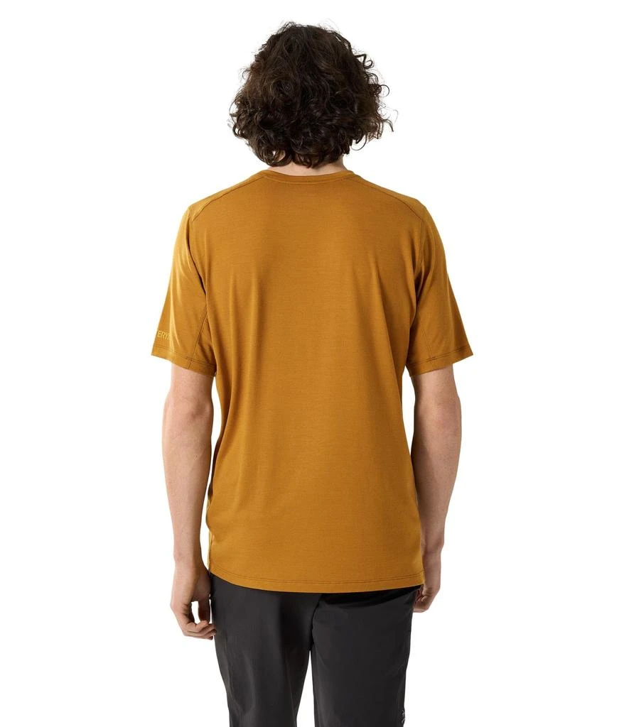 商品Arc'teryx|Arc'teryx Ionia Merino Wool Logo Shirt SS Men's | Soft Merino-Blend Performance Tee,价格¥535,第3张图片详细描述