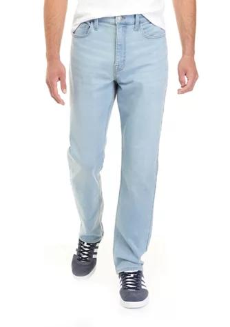Knit Denim Athletic Jeans商品第1张图片规格展示