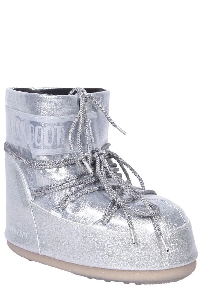 商品Moon Boot|Moon Boot Icon Low Glitter Lace-Up Boots,价格¥1682,第2张图片详细描述