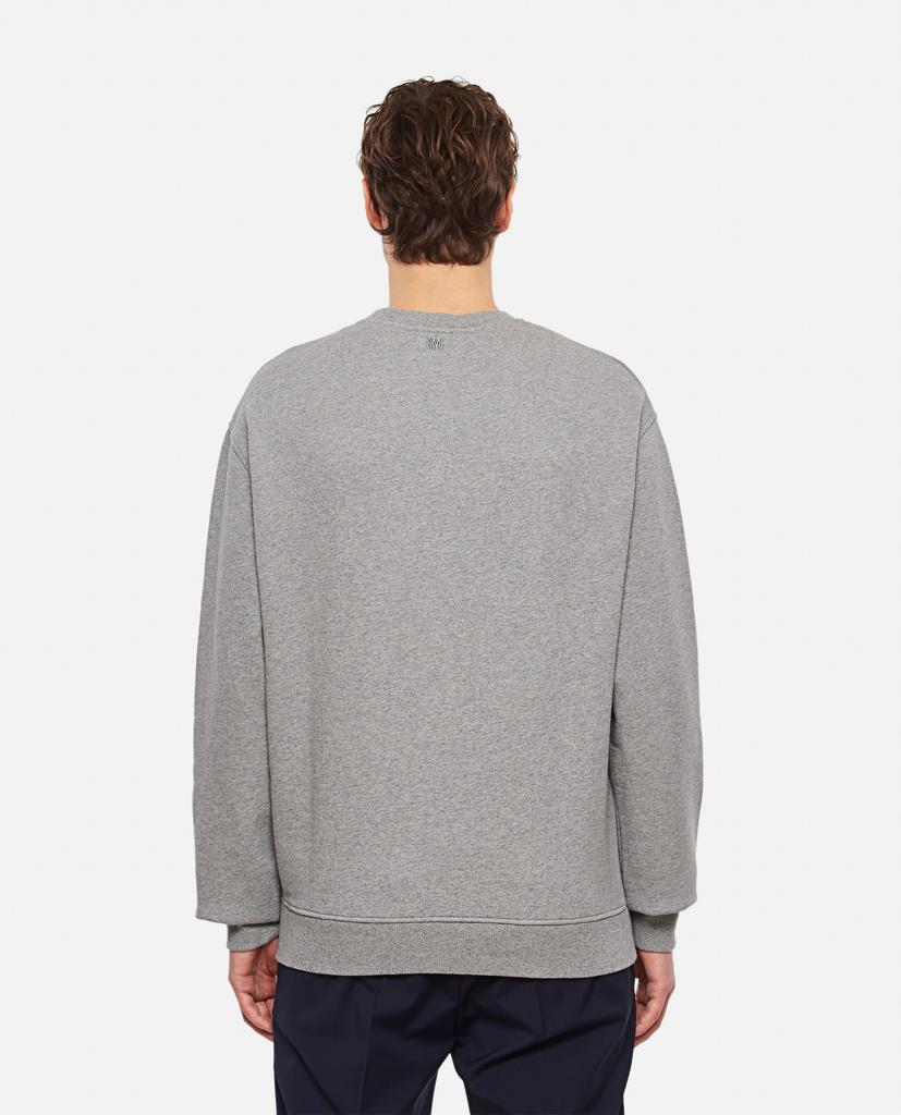 商品AMI|CREWNECK COTTON LOGO SWEATER,价格¥2010,第5张图片详细描述