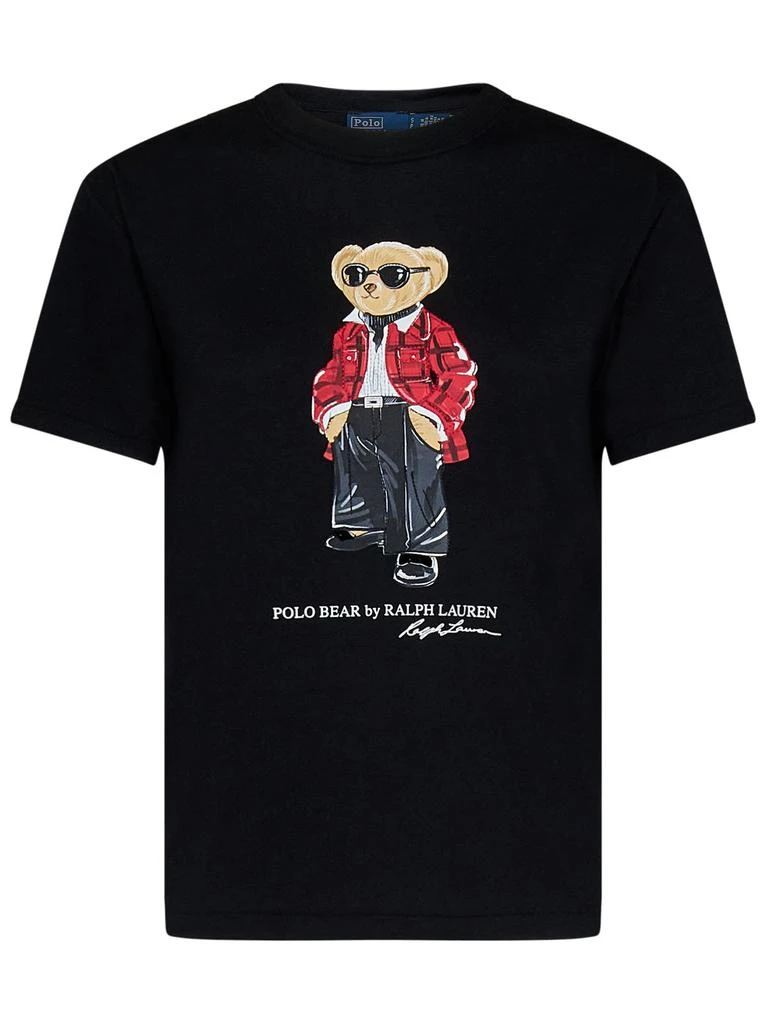 商品Ralph Lauren|Polo Ralph Lauren Bear Motif Crewneck T-Shirt,价格¥886,第1张图片