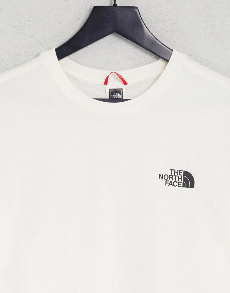 商品The North Face|The North Face Regrind back print t-shirt in off white,价格¥309,第3张图片详细描述