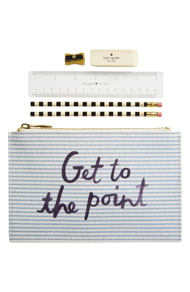 商品Kate Spade|get to the point pencil pouch,价格¥143,第1张图片