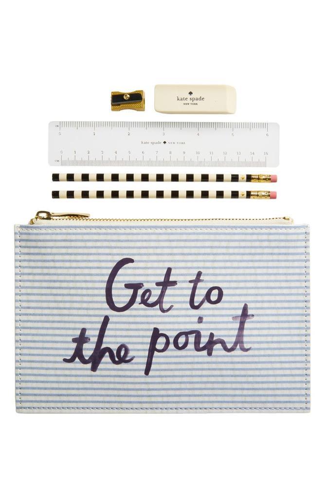 商品Kate Spade|get to the point pencil pouch,价格¥140,第1张图片