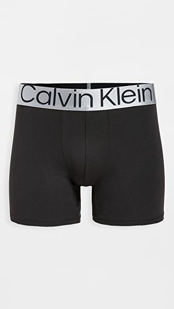 商品Calvin Klein|Steel Micro 3 条装平角短内裤,价格¥235-¥470,第4张图片详细描述