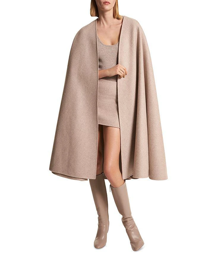 商品Michael Kors|Wool Melton Cape Coat,价格¥9545,第1张图片