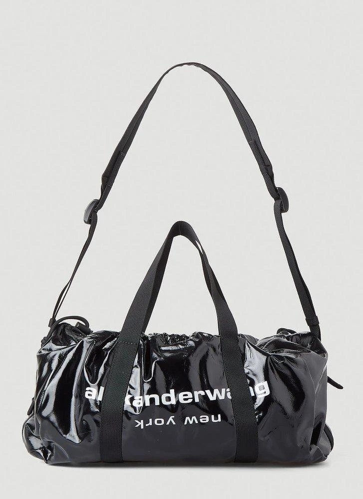 商品Alexander Wang|Alexander Wang Logo Printed Drawstring Shoulder Bag,价格¥4252,第1张图片