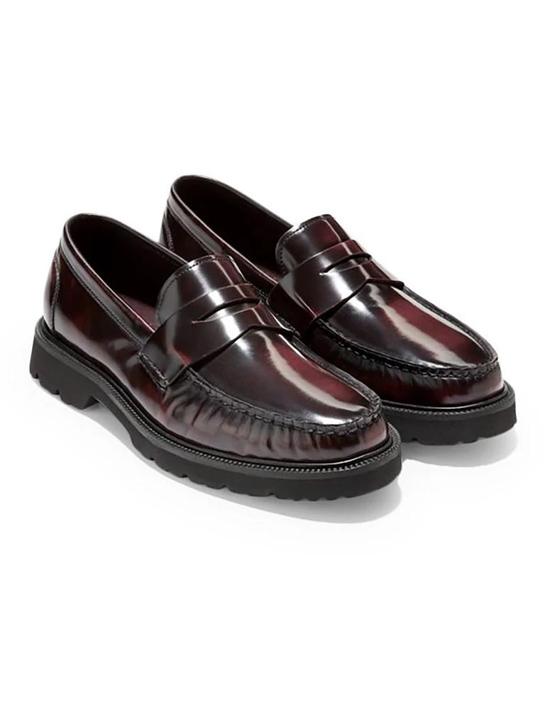 商品Cole Haan|American Class Mens Leather Slip On Loafers,价格¥647,第1张图片