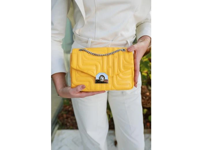 商品LANCEL|Midi-Minuit De Lancel - Sac Rabat - Mangue,价格¥1407,第1张图片