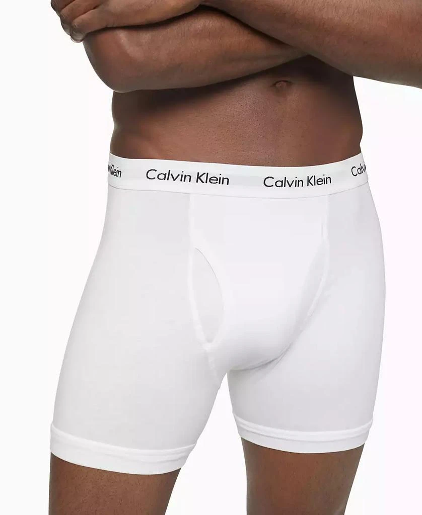 商品Calvin Klein|Men's 3-Pack Cotton Stretch Boxer Briefs Underwear,价格¥254,第5张图片详细描述