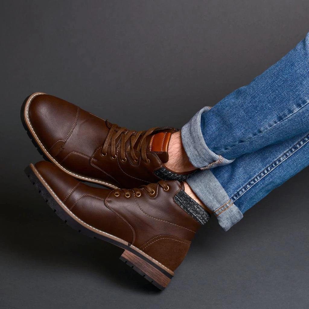 商品Vance Co.|Vance Co. Men's Manzo Ankle Boot,价格¥192,第5张图片详细描述