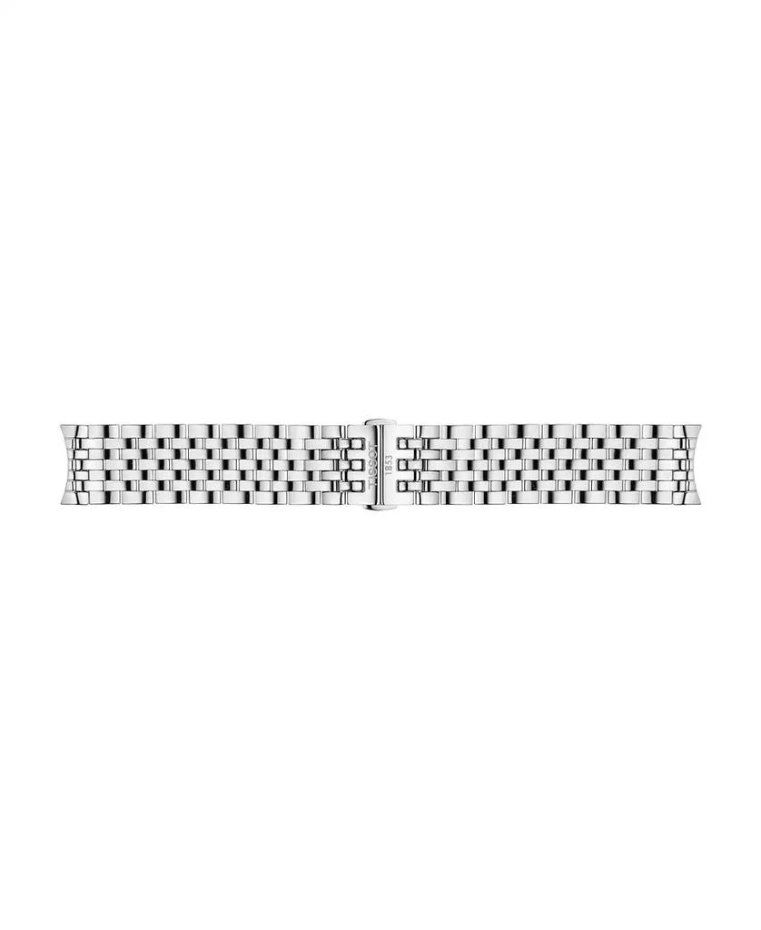 商品Tissot|Men's Tradition Stainless Steel Bracelet Watch 42mm,价格¥2218,第3张图片详细描述