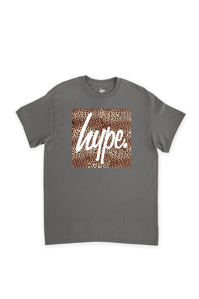 商品HYPE KIDS|HYPE KIDS LEOPARD SQUARE SCRIPT T-SHIRT,价格¥186,第5张图片详细描述