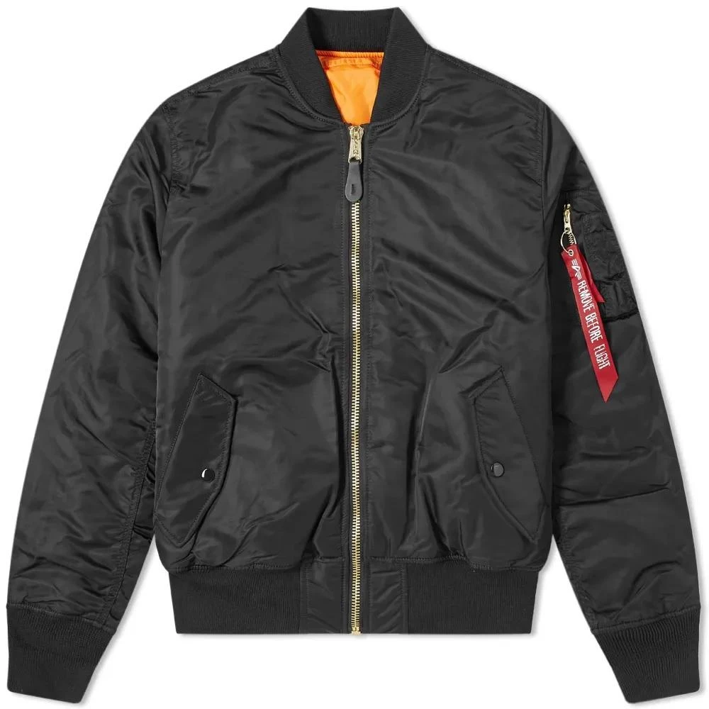 商品Alpha Industries|Alpha Industries Classic MA-1 Jacket Black,价格¥1575,第1张图片