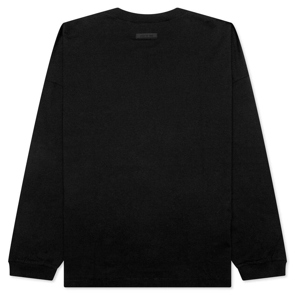 商品Essentials|Essentials L/S Tee - Jet Black,价格¥443,第2张图片详细描述