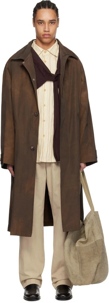 商品colbo|Brown Washed Trench Coat,价格¥8028,第1张图片