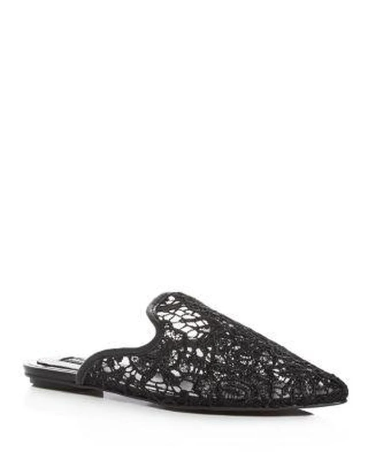 商品JAGGAR|Womens' Aside Lace Pointed Toe Mules ,价格¥539,第1张图片