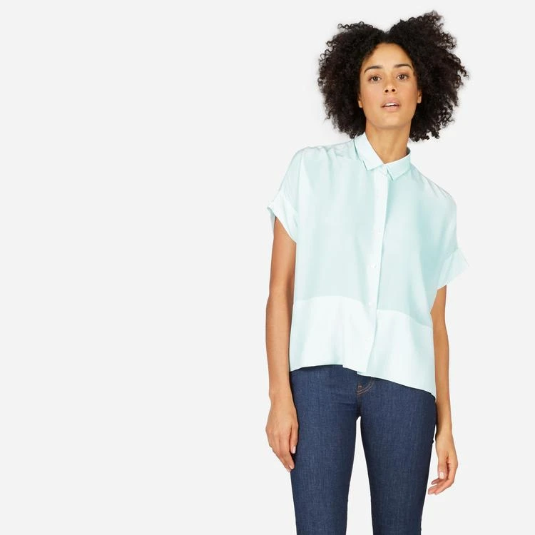 商品Everlane|真丝短袖衬衫,价格¥649,第1张图片