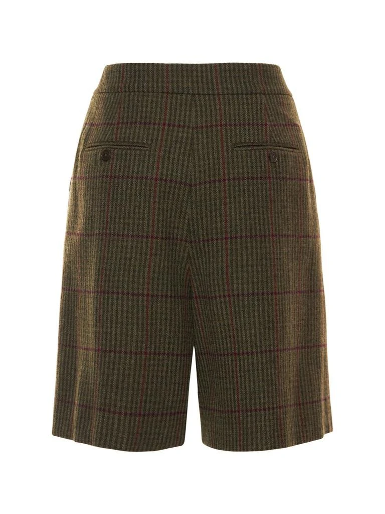 商品Ralph Lauren|Malou Guncheck Wool & Cashmere Shorts,价格¥2065,第4张图片详细描述
