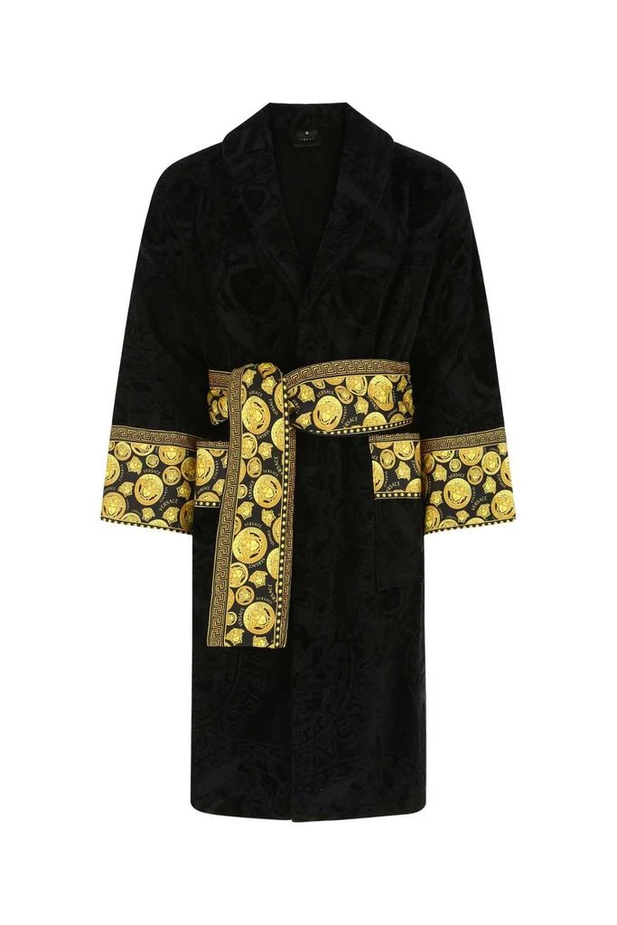 商品Versace|Versace Medusa Printed Long-Sleeved Robe,价格¥3332,第1张图片