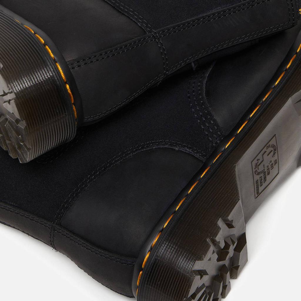 商品Dr. Martens|Dr. Martens 1460 Pascal Streeter Leather and Suede Boots,价格¥1471,第5张图片详细描述