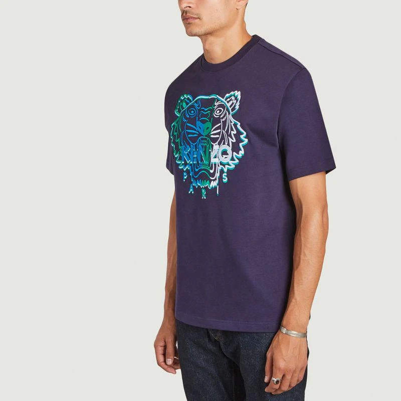商品Kenzo|Tiger Seasonal T-shirt Navy Blue Kenzo,价格¥1377,第2张图片详细描述