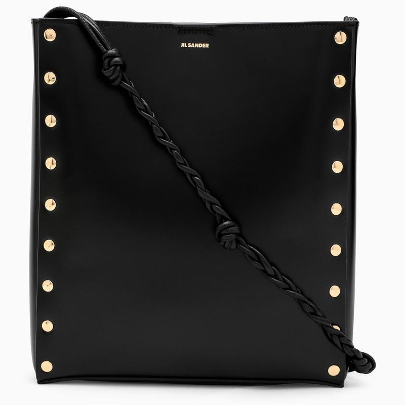 商品Jil Sander|Black Tangle bag with studs,价格¥4988,第1张图片