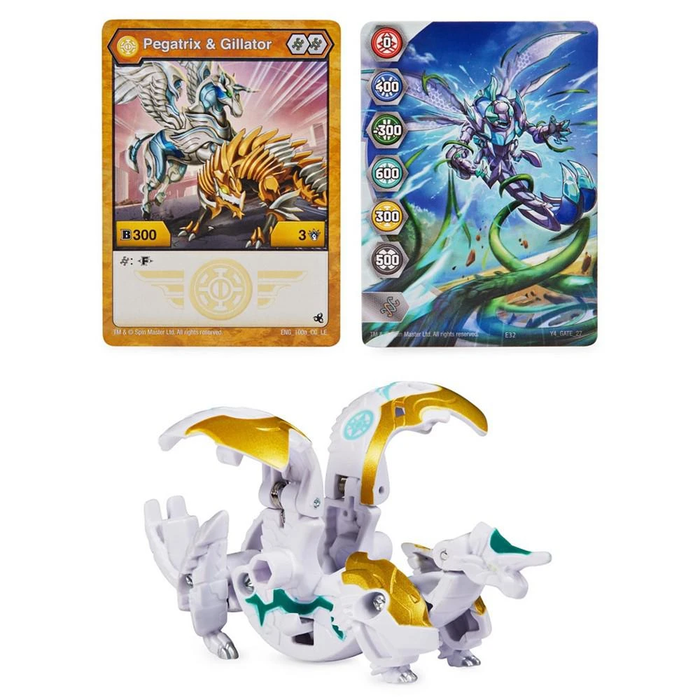 商品Bakugan|Legends, Pegatrix X Gillator, 2" Tall Collectible Action Figure and Trading Cards, Kids Toys for Boys 6 and up,价格¥30,第3张图片详细描述