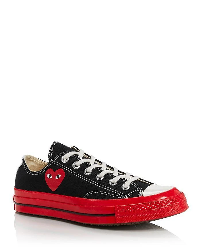 商品Comme des Garcons|x Converse Unisex Red Sole Low Top Sneakers,价格¥1123,第1张图片