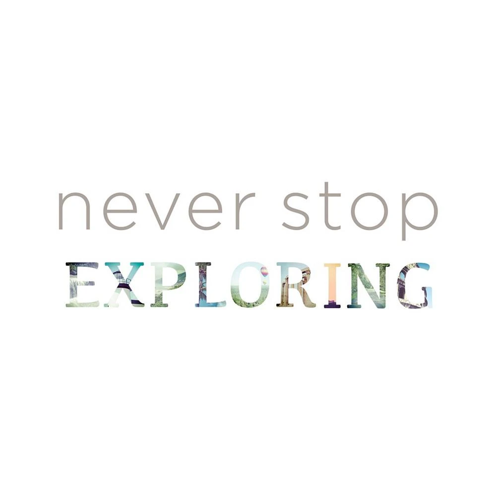 商品Brewster Home Fashions|Never Stop Exploring Wall Quote,价格¥314,第3张图片详细描述