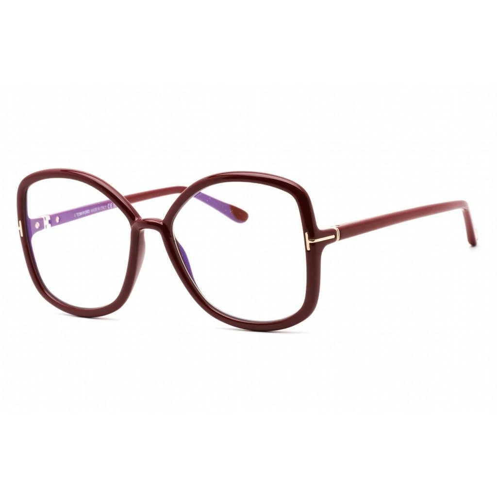商品Tom Ford|Tom Ford Women's Eyeglasses - Full Rim Oversized Pink Plastic Frame | FT5845-B 074,价格¥884,第1张图片