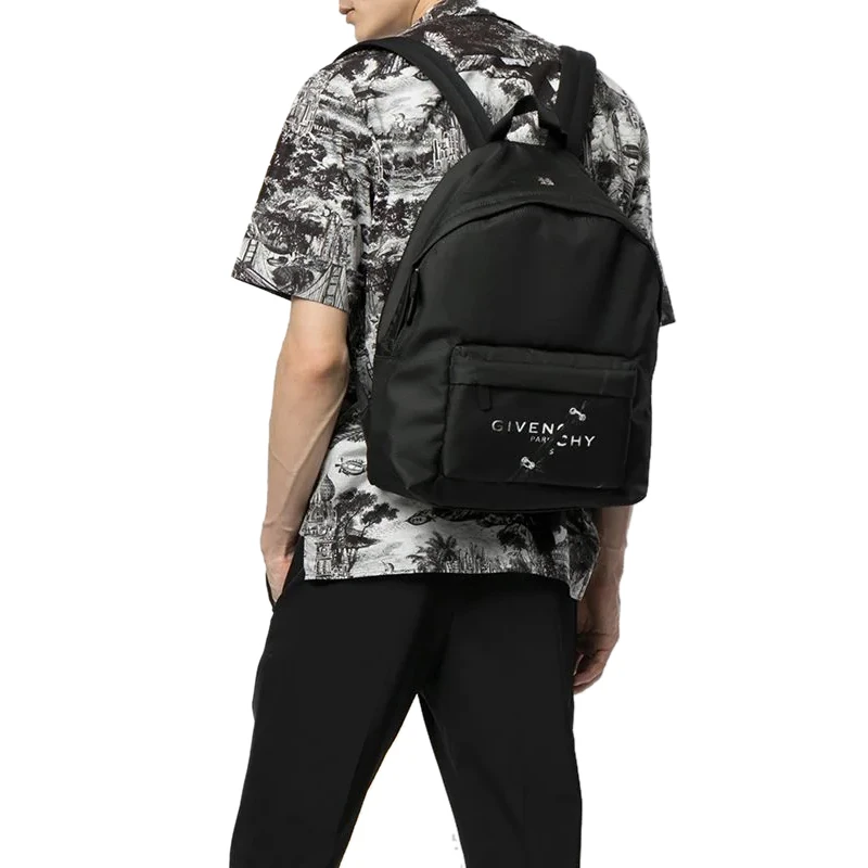 Givenchy 男士黑色双肩包 BK508HK17P-001 商品