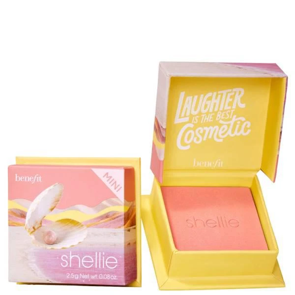 商品Benefit Cosmetics|benefit Shellie Medium Pink Blush Powder Mini 2.5g,价格¥161,第1张图片