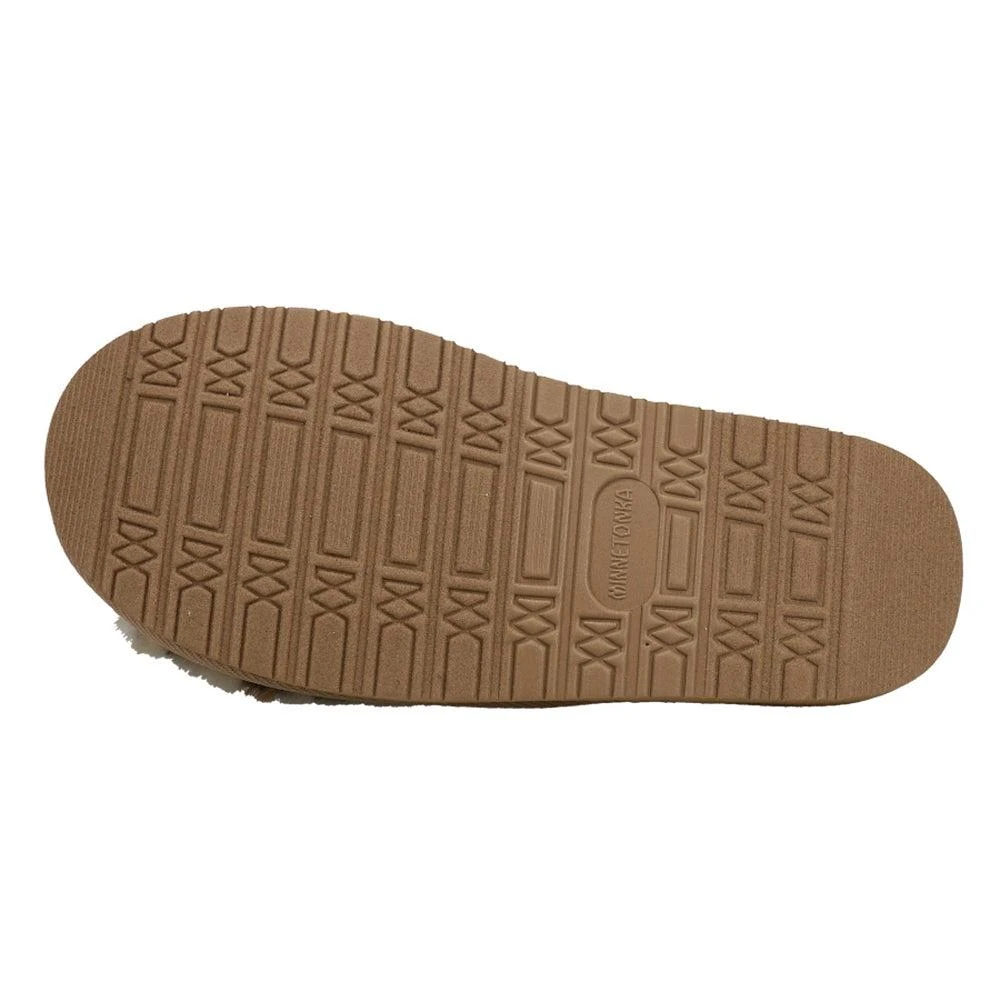 商品Minnetonka|Lolo Leopard Slide Slippers,价格¥280,第5张图片详细描述