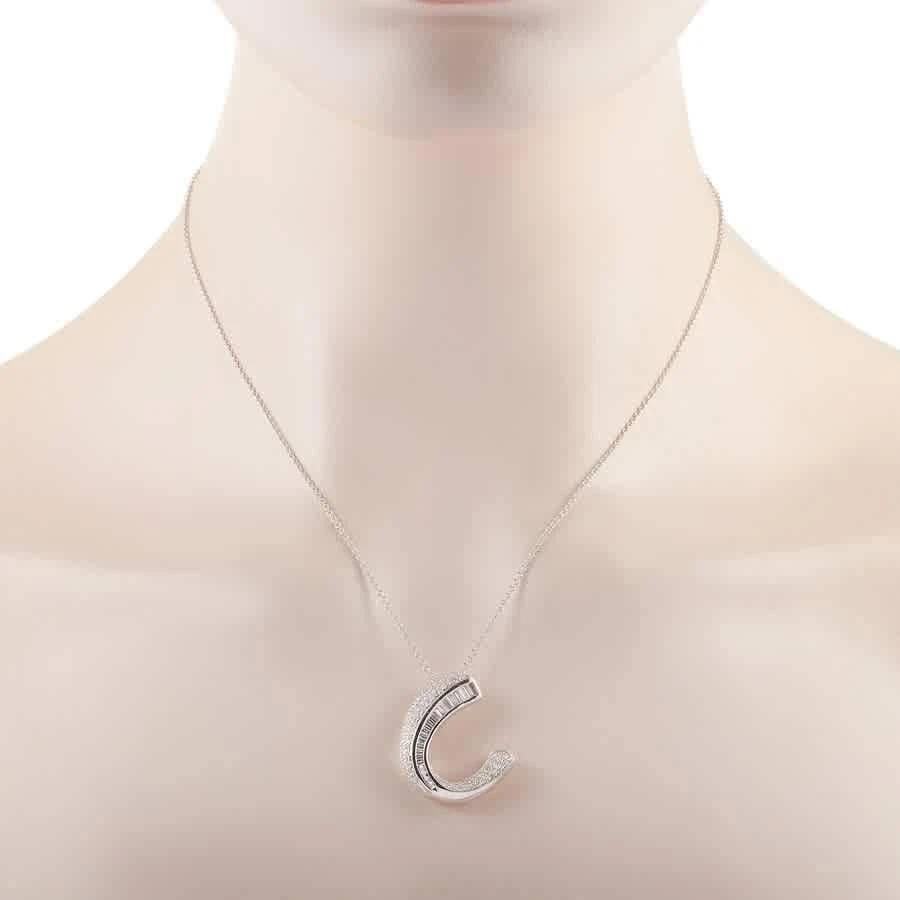 商品LB Exclusive|18K White Gold 1.65 ct Diamond Pendant Necklace,价格¥12000,第2张图片详细描述