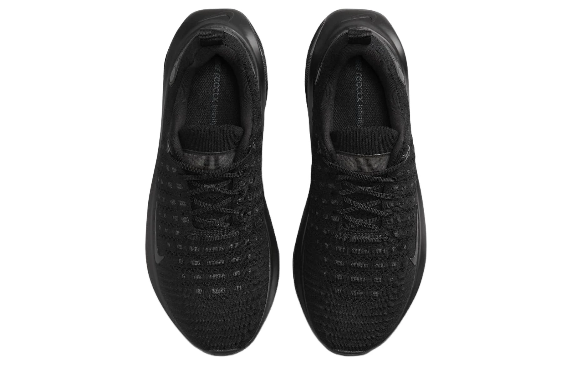 商品[国内直发] NIKE|React Infinity Run Flyknit 4 圆头系带 低帮跑步鞋 男款 黑,价格¥606,第5张图片详细描述