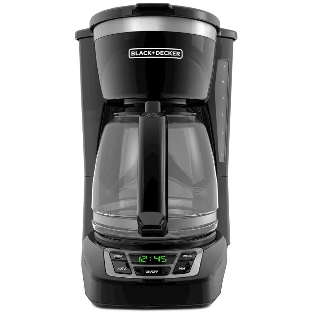 商品Black & Decker|12-Cup Programmable Coffee Maker, Black, CM1160B,价格¥344,第1张图片