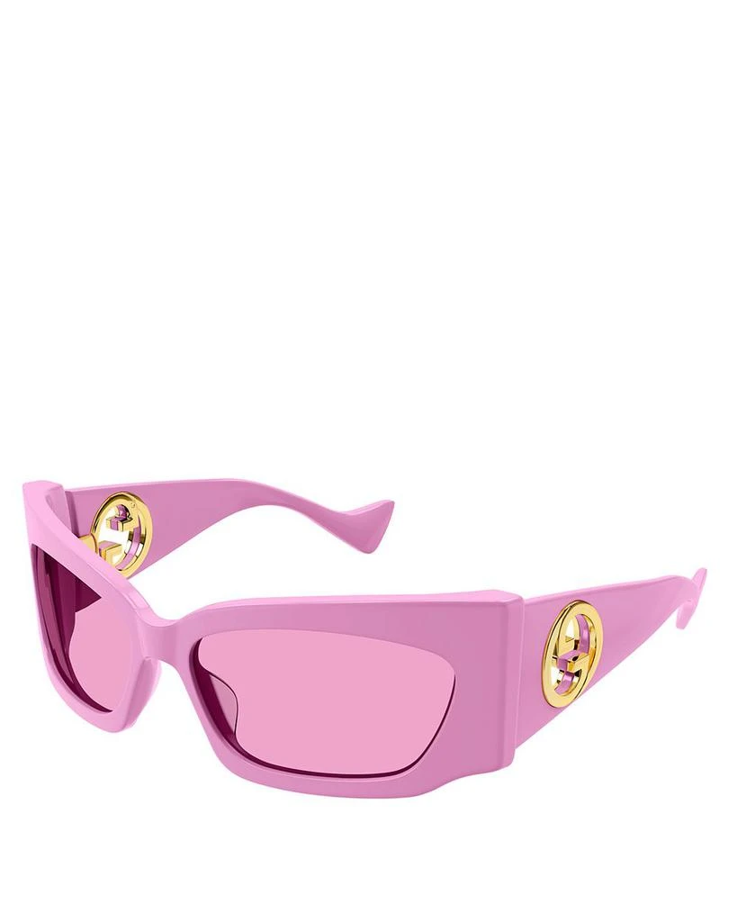 商品Gucci|GG1412S GG Blondie Directional Sunglasses, 62mm,价格¥5234,第1张图片