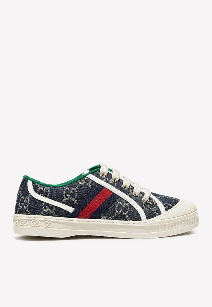 商品Gucci|Boys Tennis 1977 Canvas Sneakers,价格¥2895,第1张图片