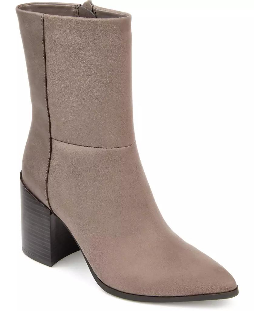 Sharlie Damen-Stiefeletten mit spitzer Zehenpartie und Blockabsatz image 2