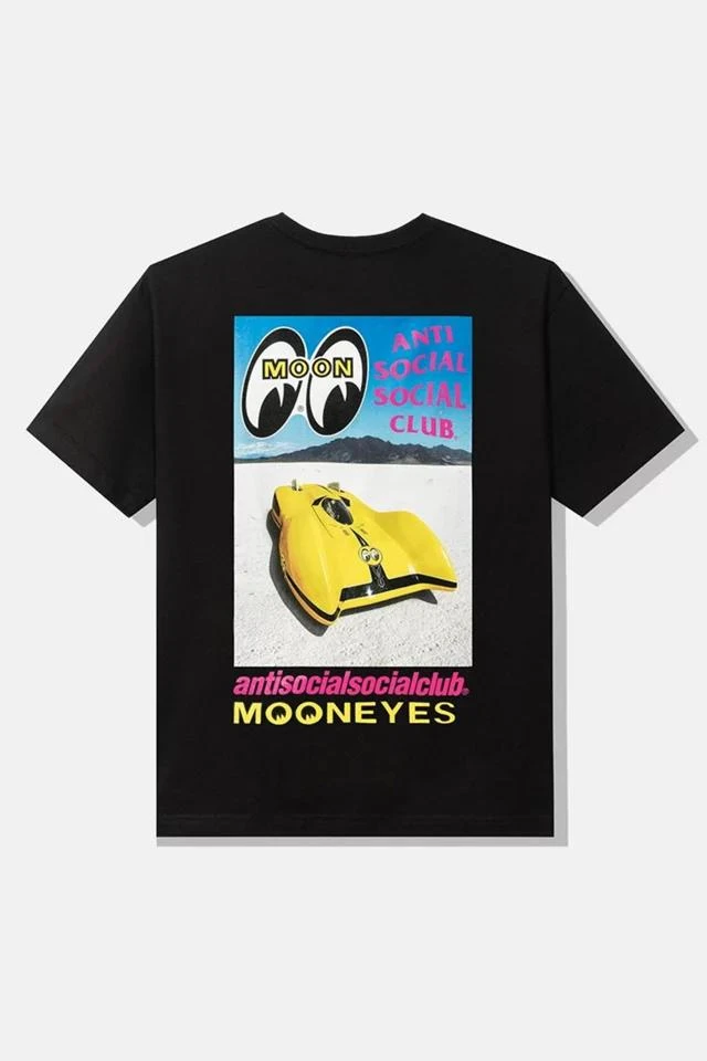 商品Anti Social Social Club|ASSC X Mooneyes Flats Photo Tee,价格¥563,第1张图片