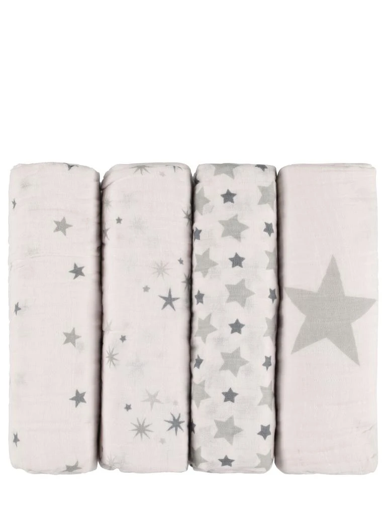 商品aden + anais|Set Of 4 Organic Cotton Muslin Swaddles,价格¥262,第1张图片