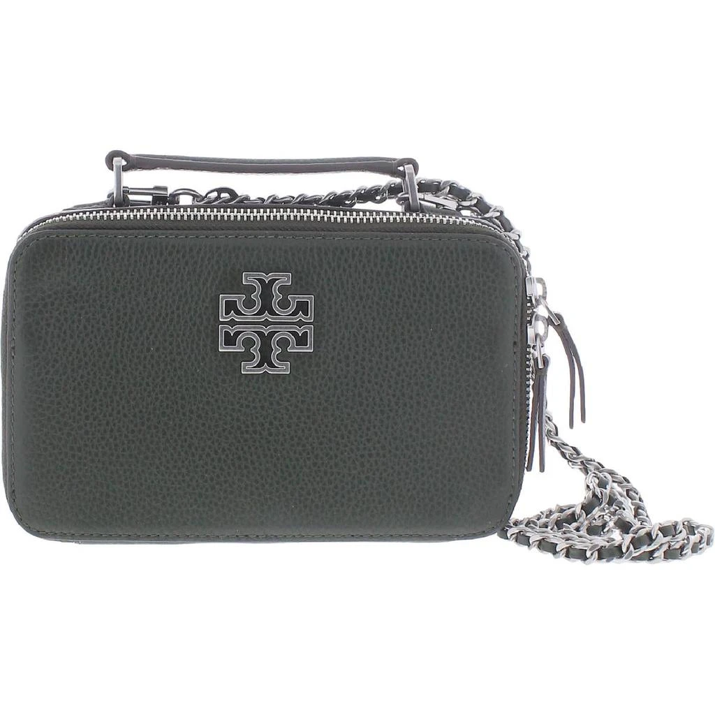 商品Tory Burch|Tory Burch Womens Britten Leather Logo Demi Handbag,价格¥1531,第1张图片